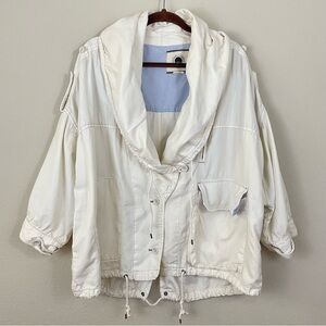 Anthropologie Daughters of the Liberation Incoming Tide Dolman Jacket Coat Large